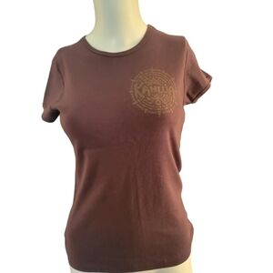 Bella Tee shirt brown L